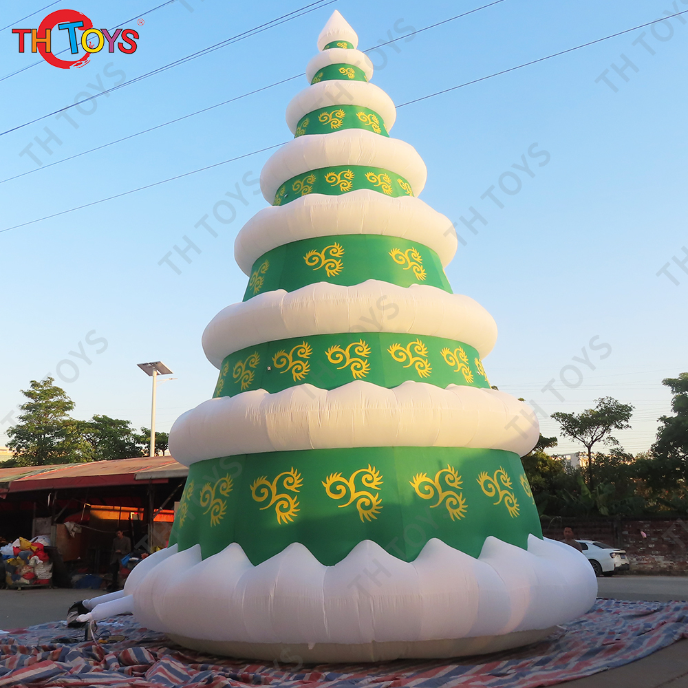 Free Shipping 10m 33ft Giant Inflatable Christmas Tree Xmas Decoration with Lighting for Sale