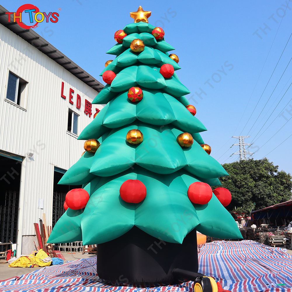 With Air Shipping Best Christmas Inflatables Inflatable Christmas Tree Model for Decoration Promotion