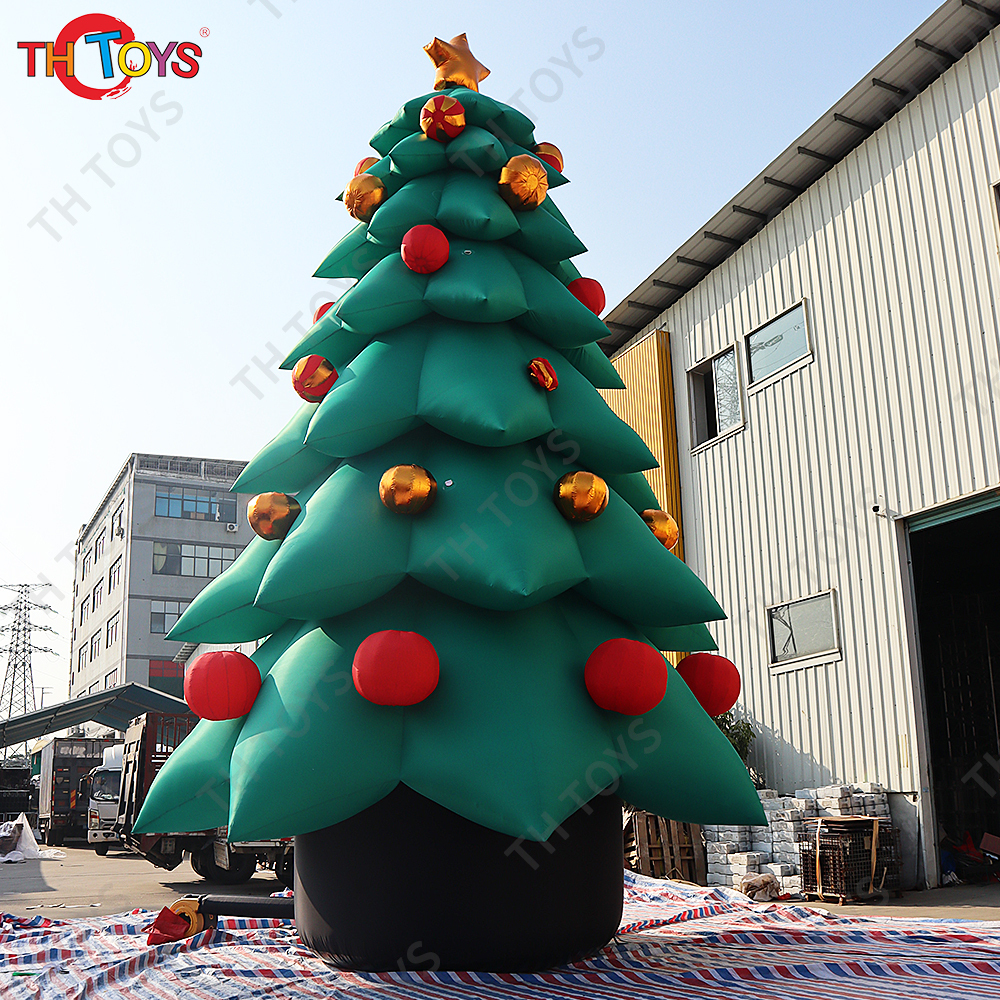 With Air Shipping Best Christmas Inflatables Inflatable Christmas Tree Model for Decoration Promotion