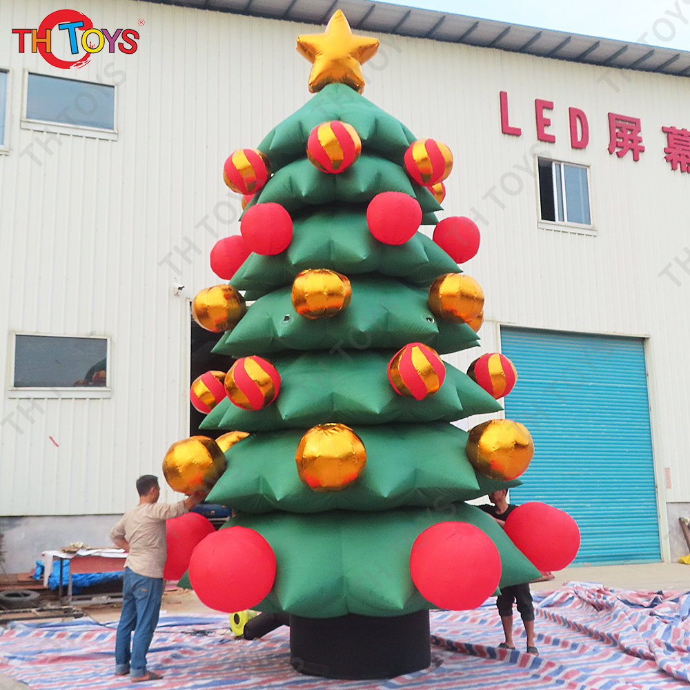 Free shipping! 6m 8m Outdoor Big Christmas Decoration tree Inflatable Tree Decoration Holiday Decoration