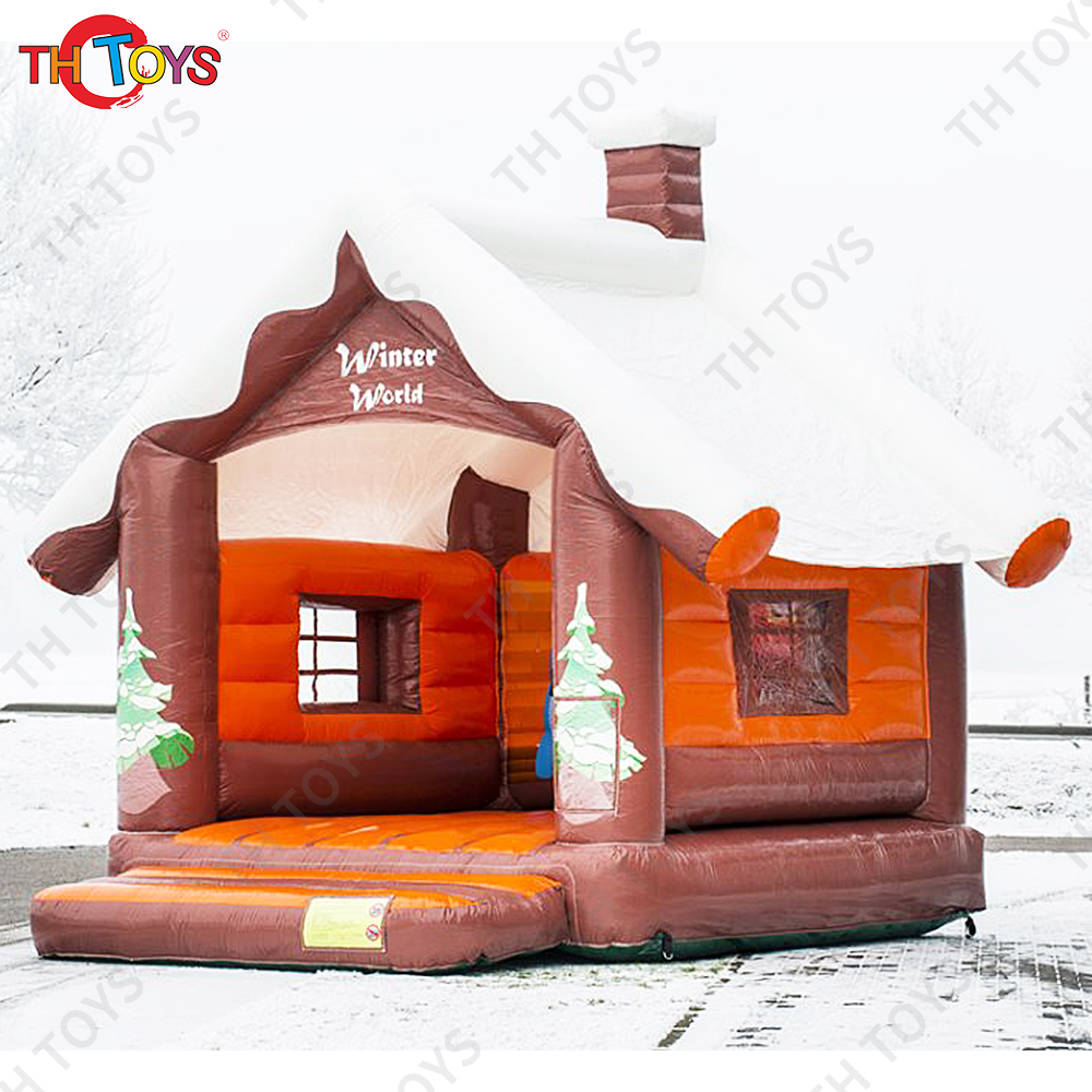 free air ship to door,13x13ft 4x4m Christmas Inflatable bouncer house, new design inflatable bouncy jumping house tent