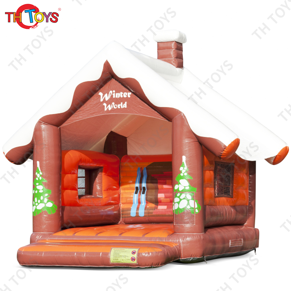 free air ship to door,13x13ft 4x4m Christmas Inflatable bouncer house, new design inflatable bouncy jumping house tent
