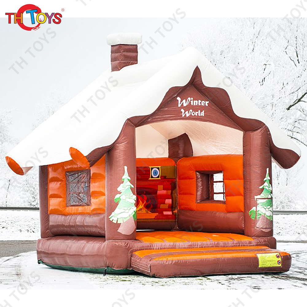free air ship to door,13x13ft 4x4m Christmas Inflatable bouncer house, new design inflatable bouncy jumping house tent