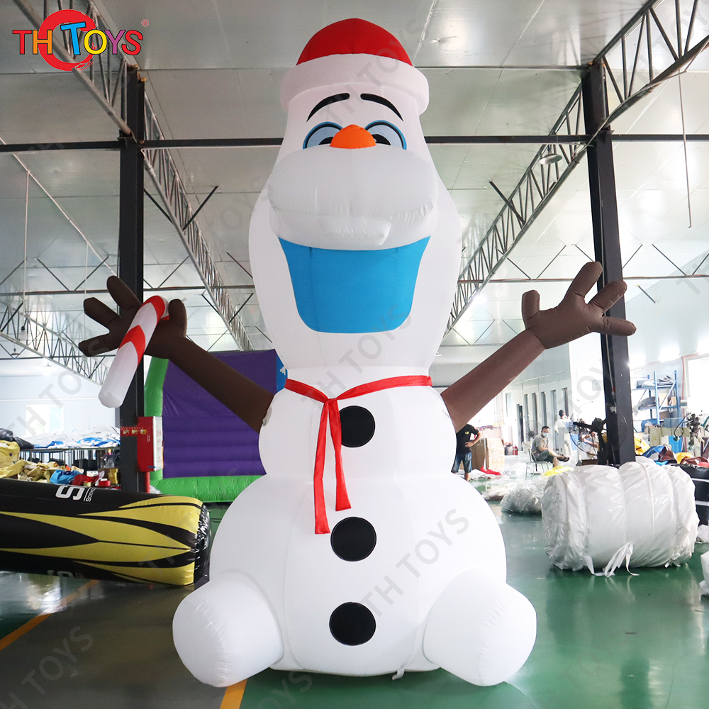 Giant Inflatable Snowman Hot Sale Big Inflatable Snowman Cartoon Decoration