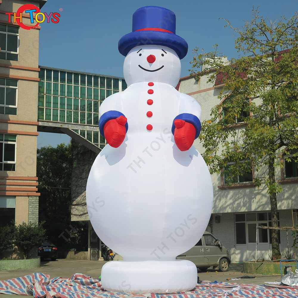 10m 33ft Tall Outdoor Christmas Decoration Giant Inflatable Snowman for advertising free air shipping