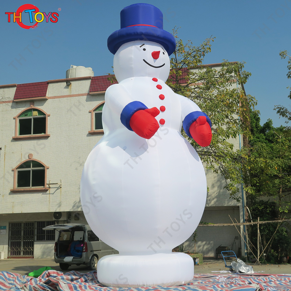 10m 33ft Tall Outdoor Christmas Decoration Giant Inflatable Snowman for advertising free air shipping