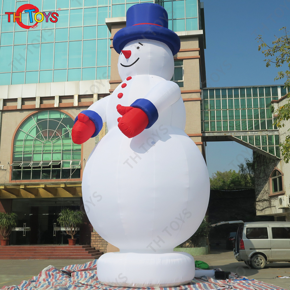 10m 33ft Tall Outdoor Christmas Decoration Giant Inflatable Snowman for advertising free air shipping