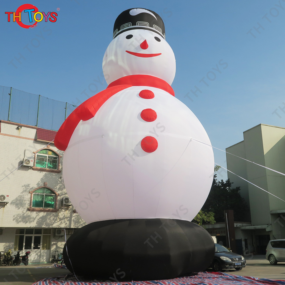 10m 33ft Tall Outdoor Christmas Decoration Giant Inflatable Snowman for advertising free air shipping