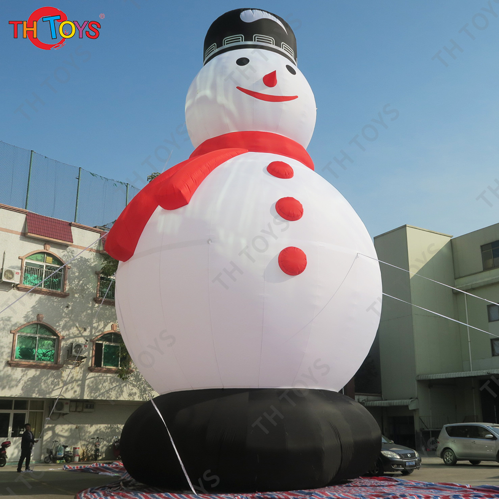 10m 33ft Tall Outdoor Christmas Decoration Giant Inflatable Snowman for advertising free air shipping