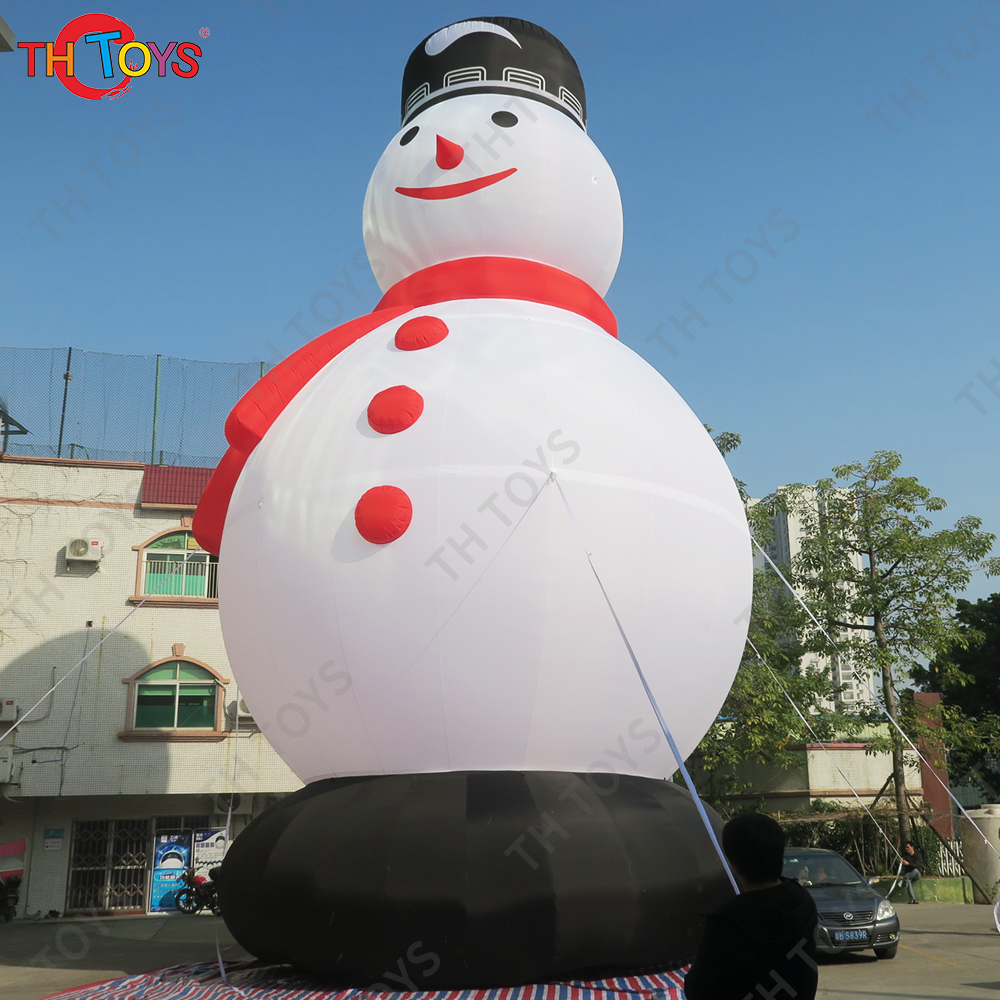 10m 33ft Tall Outdoor Christmas Decoration Giant Inflatable Snowman for advertising free air shipping