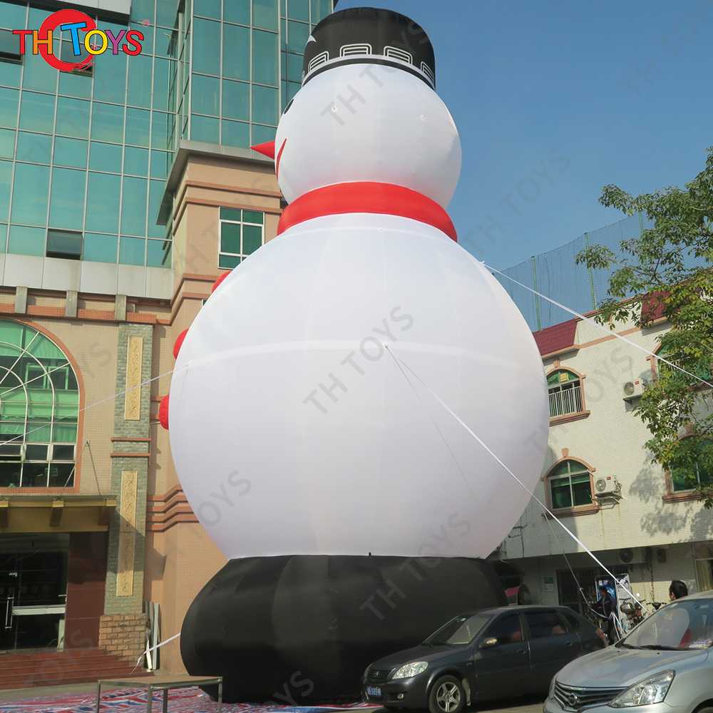 10m 33ft Tall Outdoor Christmas Decoration Giant Inflatable Snowman for advertising free air shipping