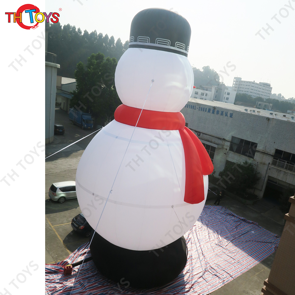 10m 33ft Tall Outdoor Christmas Decoration Giant Inflatable Snowman for advertising free air shipping