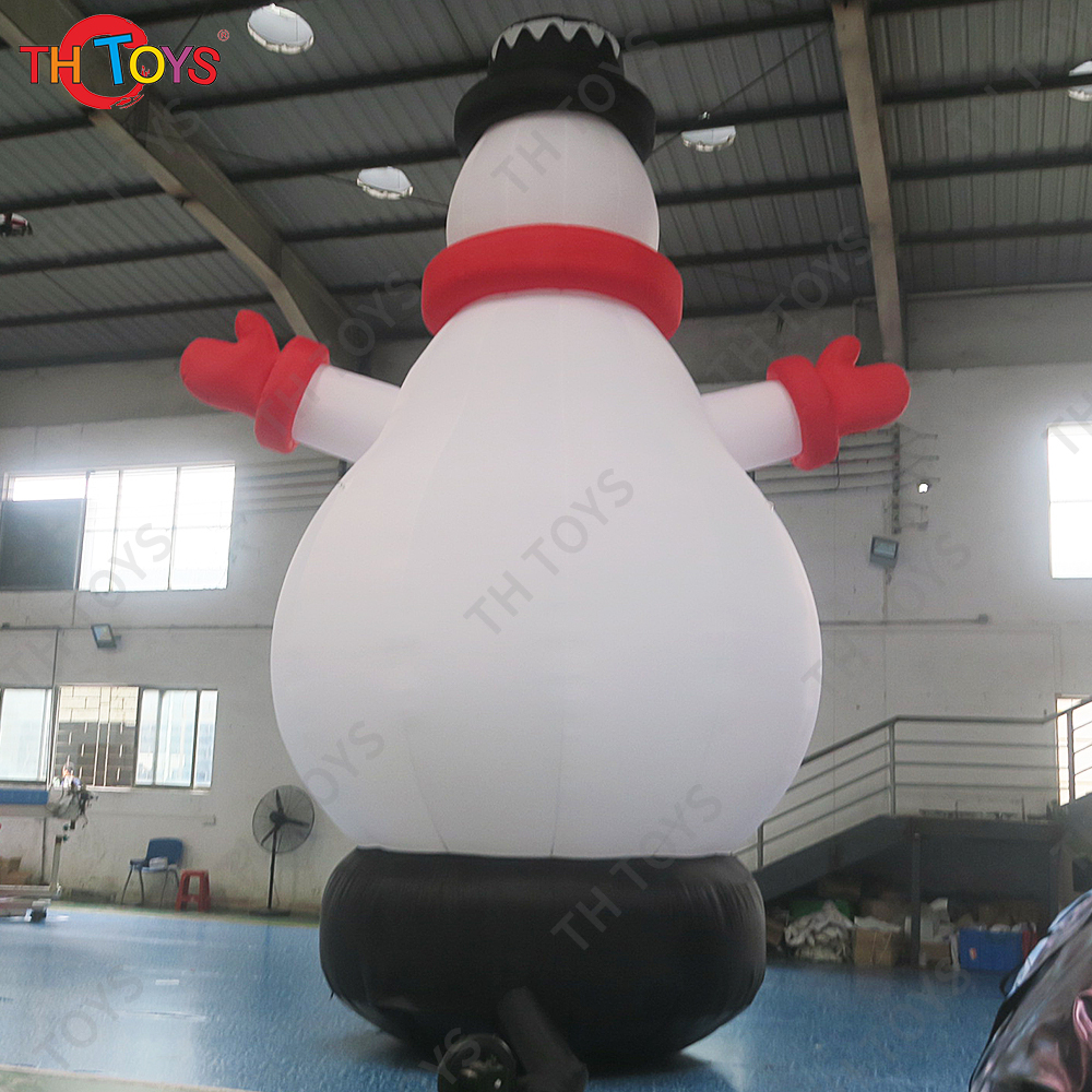 10m 33ft Tall Outdoor Christmas Decoration Giant Inflatable Snowman for advertising free air shipping
