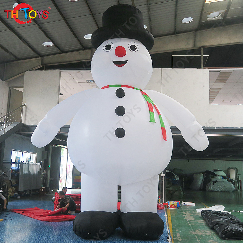10m 33ft Tall Outdoor Christmas Decoration Giant Inflatable Snowman for advertising free air shipping