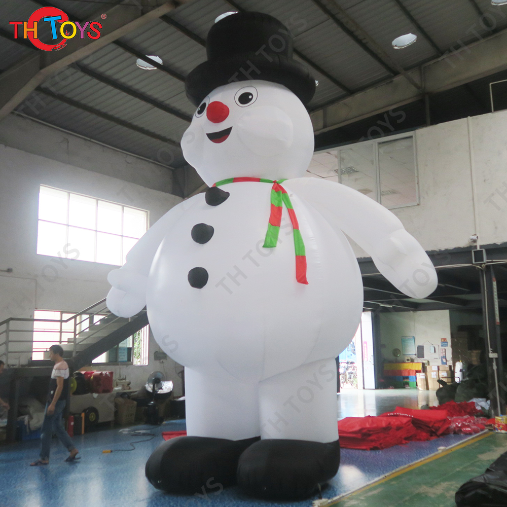 10m 33ft Tall Outdoor Christmas Decoration Giant Inflatable Snowman for advertising free air shipping