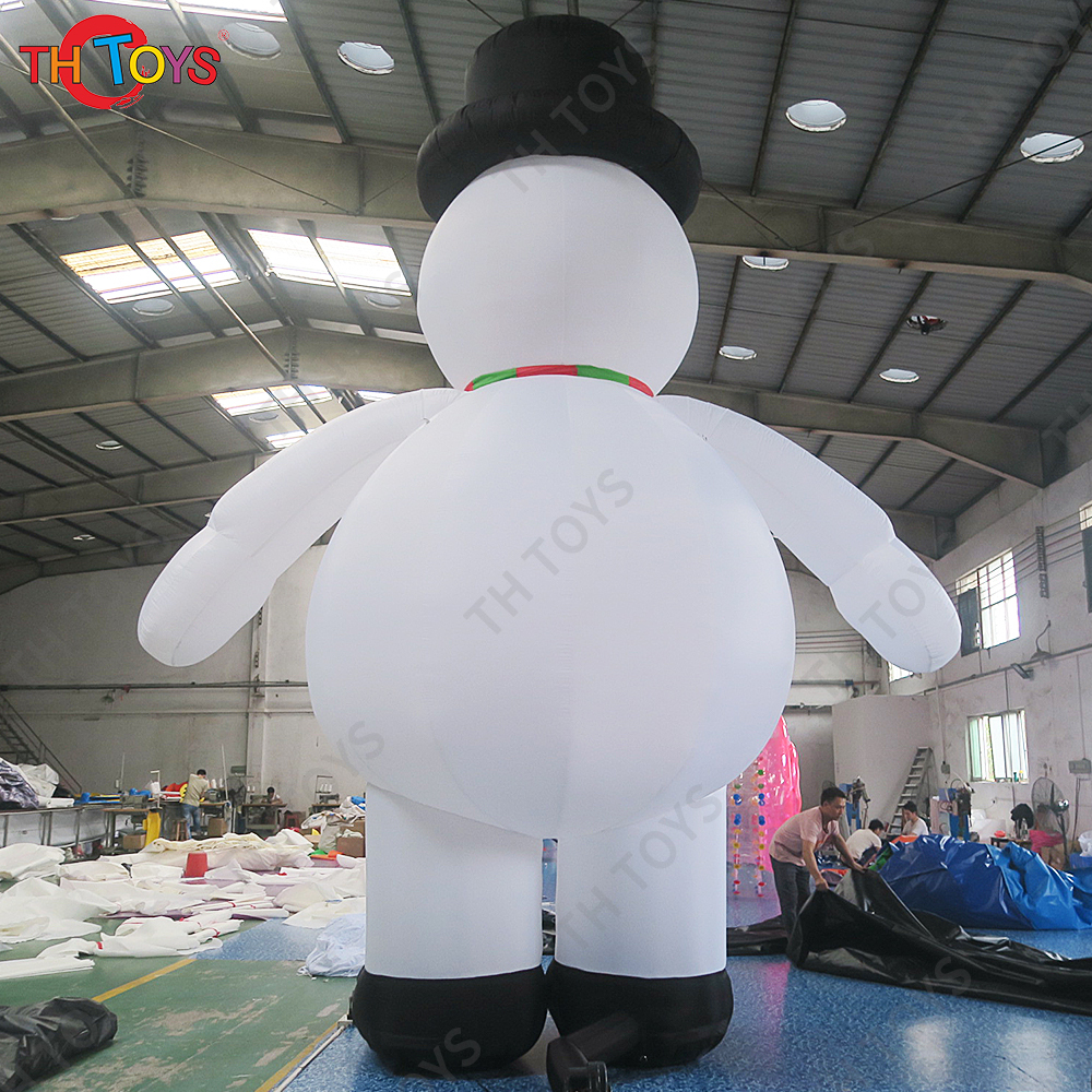 10m 33ft Tall Outdoor Christmas Decoration Giant Inflatable Snowman for advertising free air shipping
