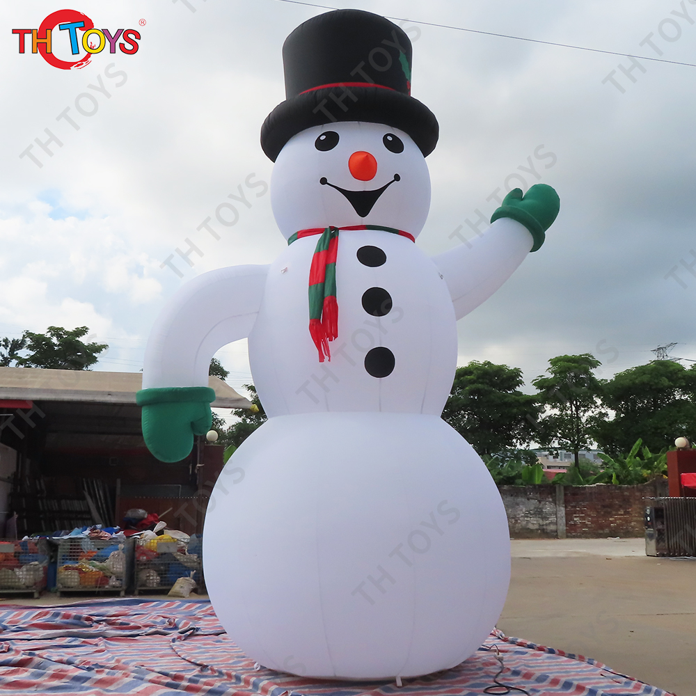 6m 20ft tall Giant Snowman inflatable Christmas outdoor decorations with led lights