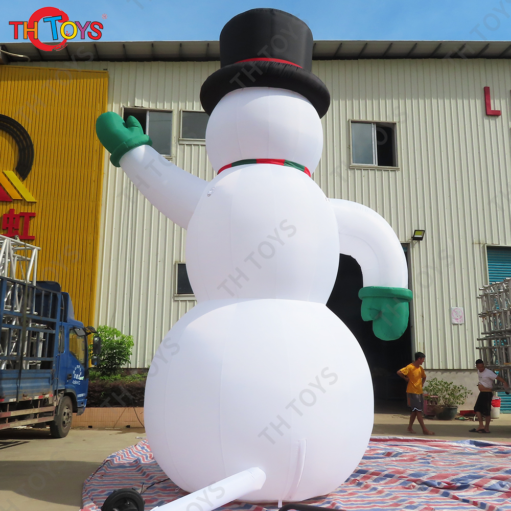 6m 20ft tall Giant Snowman inflatable Christmas outdoor decorations with led lights