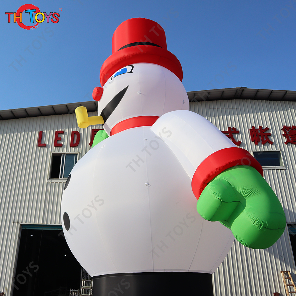 Free air shipping to door 10m/33ft Tall Giant Inflatable Snowman Balloon for Christmas Decoration