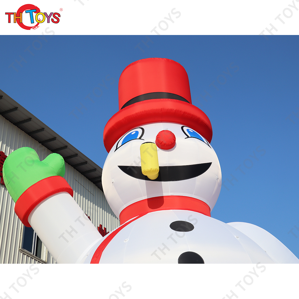 Free air shipping to door 10m/33ft Tall Giant Inflatable Snowman Balloon for Christmas Decoration