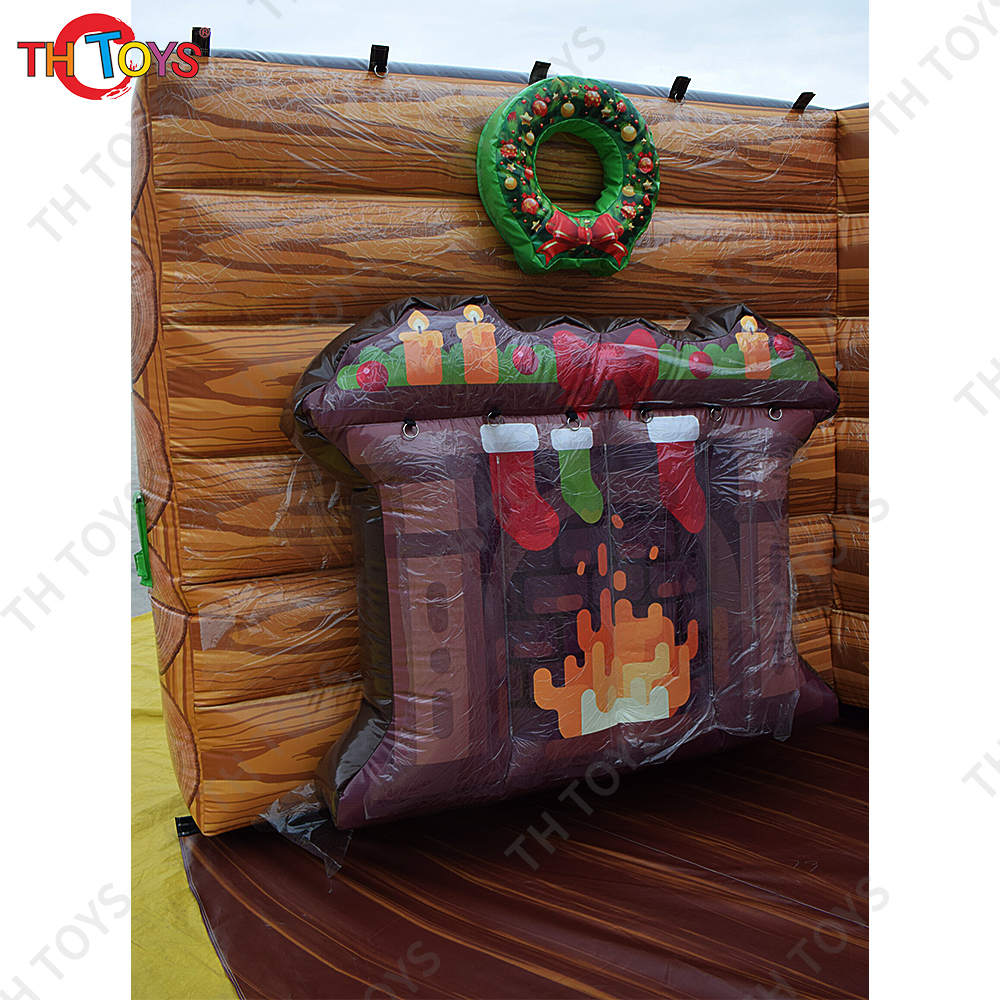 free air shipping to door! custom Inflatable Photo Backdrop Wall for Christmas Holiday Decoration,4x3m inflatable photo wall