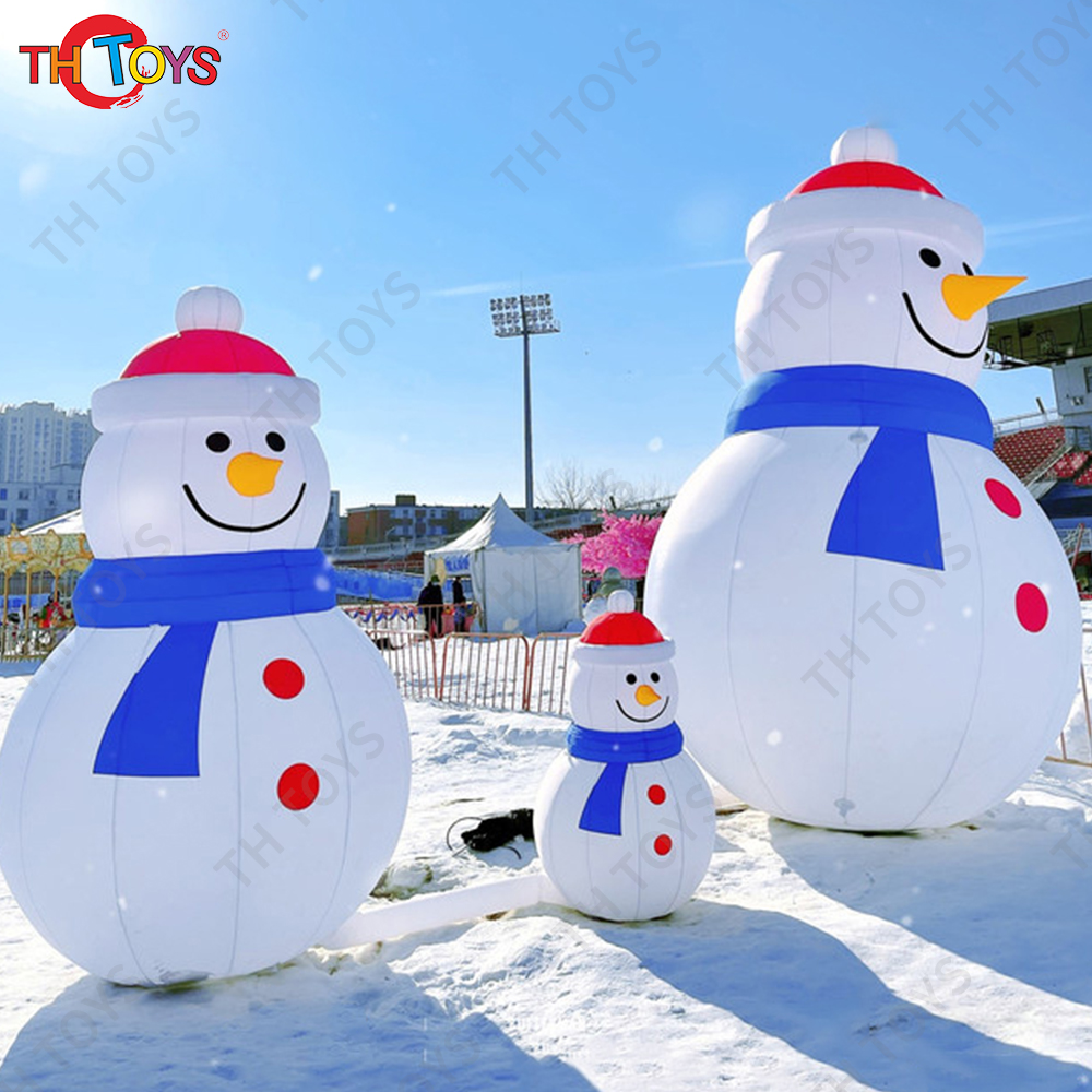 Christmas Decoration 6m 20ft tall Christmas Giant Inflatable Snowman Cartoon for sale