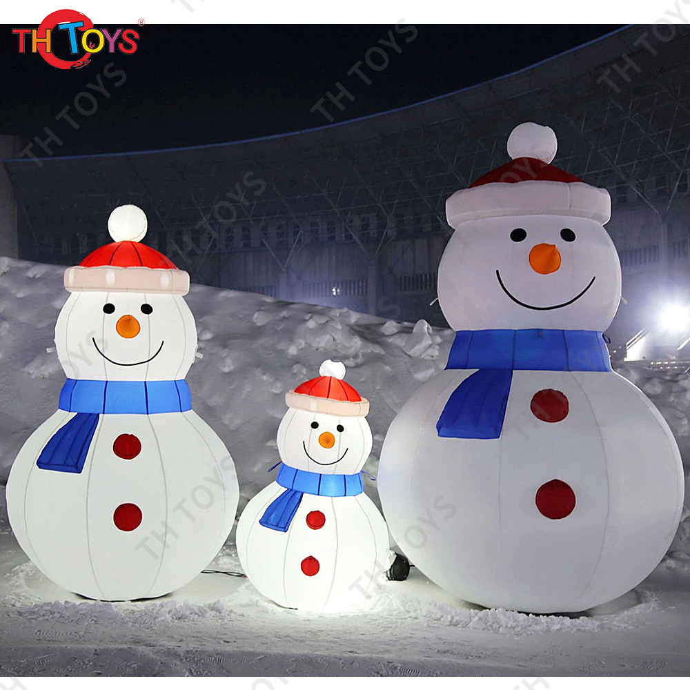 Christmas Decoration 6m 20ft tall Christmas Giant Inflatable Snowman Cartoon for sale