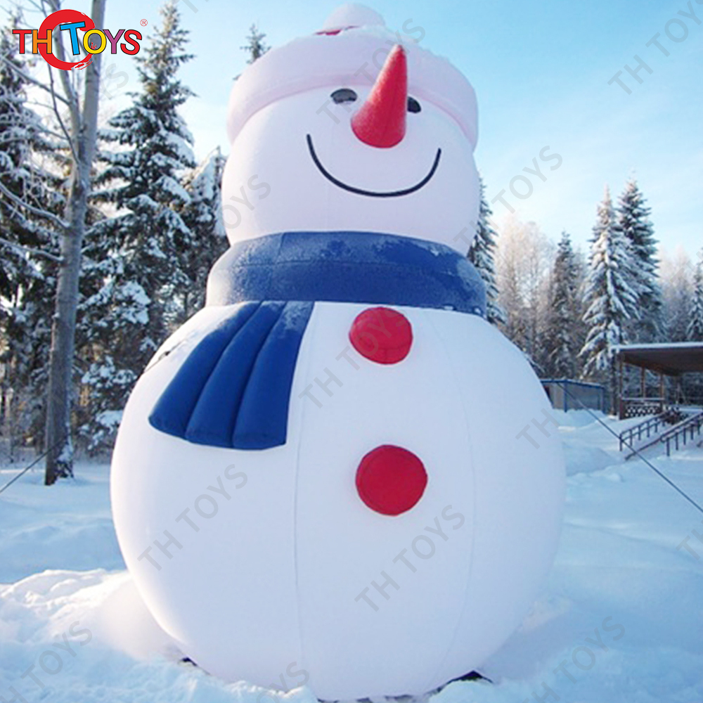 Christmas Decoration 6m 20ft tall Christmas Giant Inflatable Snowman Cartoon for sale