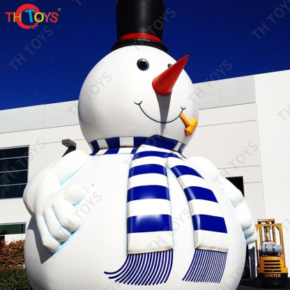 free shipping 6m/8m/10m large outdoor advertising snowman inflatable christmas snowman,giant inflatable snowman cartoon