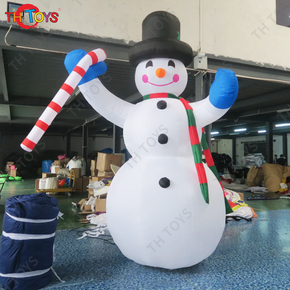 Free shipping to door, Inflatable Cartoon Model Christmas Snow Man for Party Decoration, cheap snowman balloon