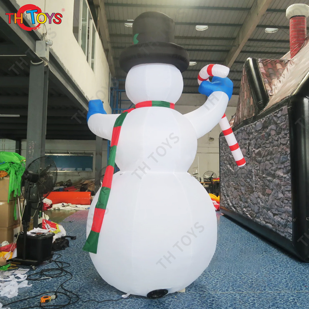 Free shipping to door, Inflatable Cartoon Model Christmas Snow Man for Party Decoration, cheap snowman balloon