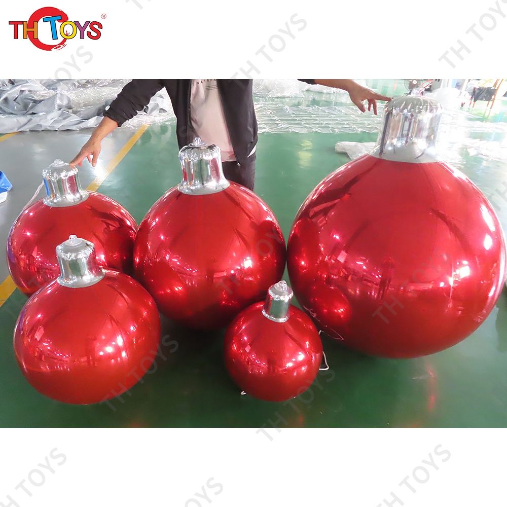 Outdoor / Indoor Party Event Decoration Gold Mirror Hollow Ball Large Size Inflatable Disco Mirror Balls