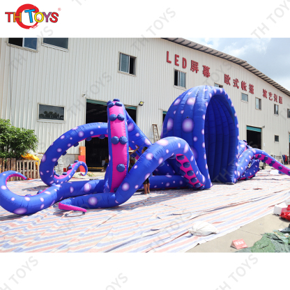 Free Door Ship Giant Inflatable Octopus Replica Model for Outdoor Arts Display Decoration Stage Background Booth