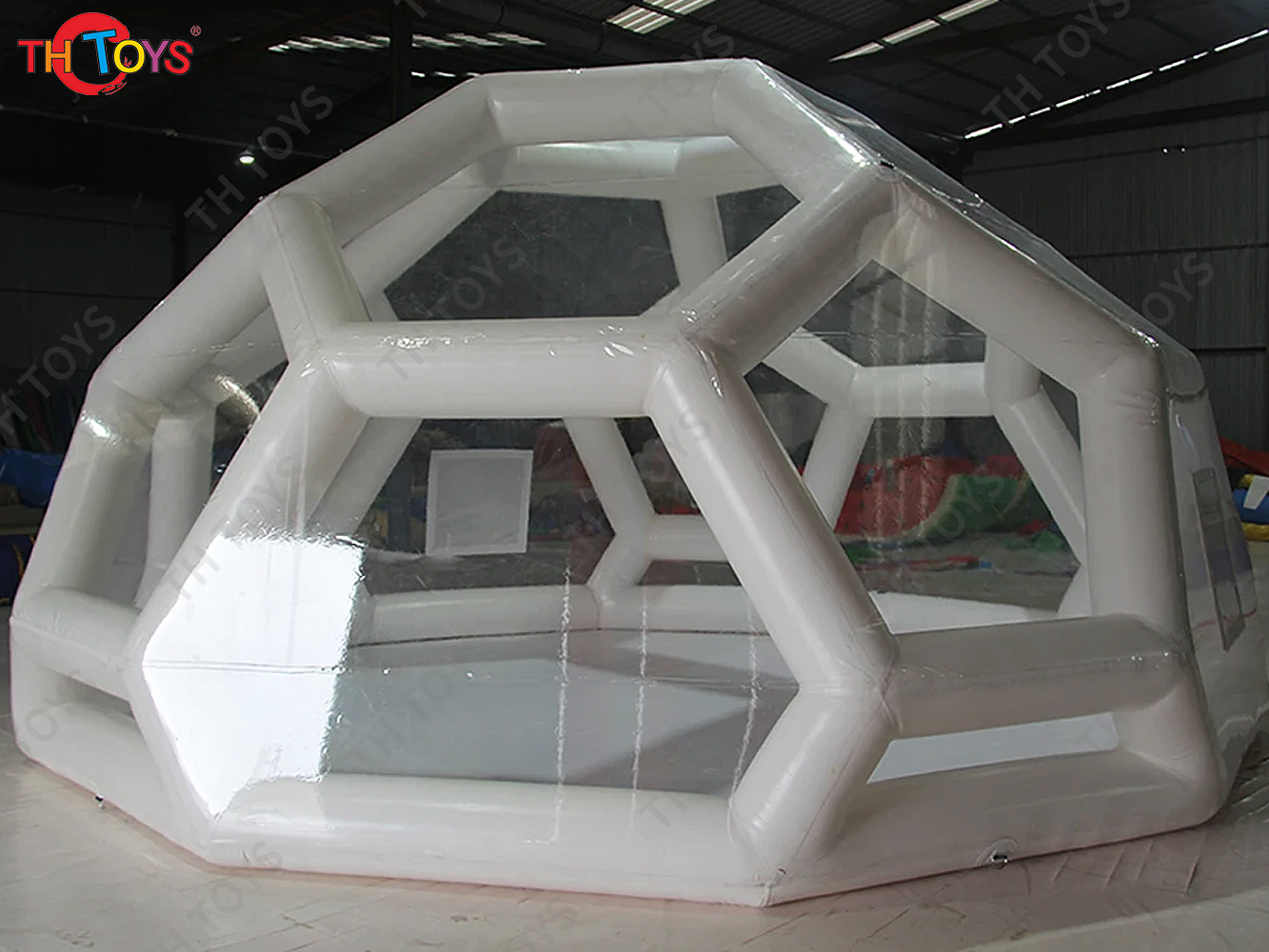 3/4/5m Football Structure Inflatable Bubble Lodge Tent Hotel Room Large Luxury Igloo Dome casa de campaña,Inflatable Garden Tent