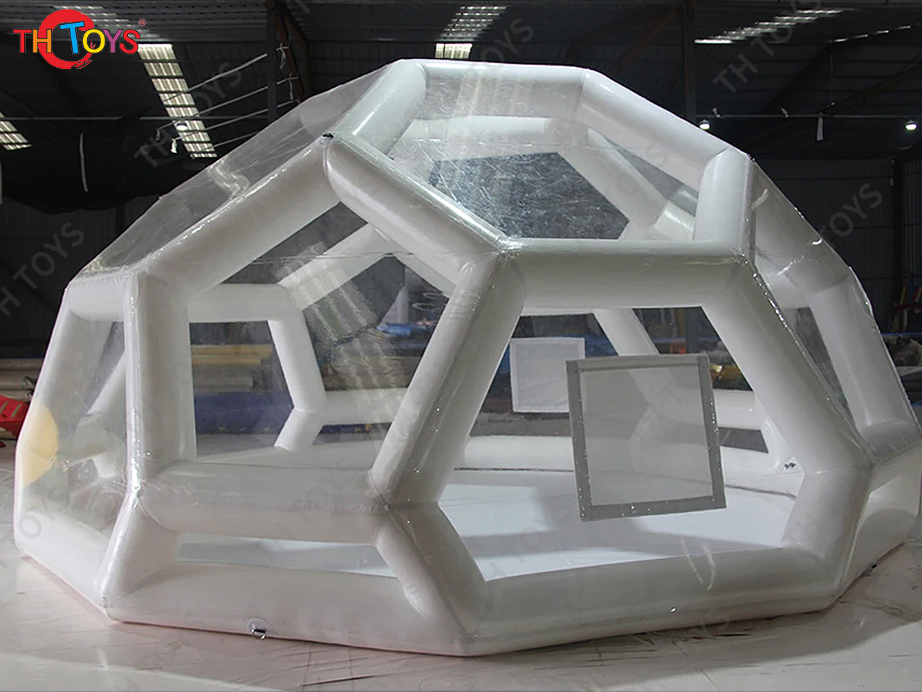 3/4/5m Football Structure Inflatable Bubble Lodge Tent Hotel Room Large Luxury Igloo Dome casa de campaña,Inflatable Garden Tent