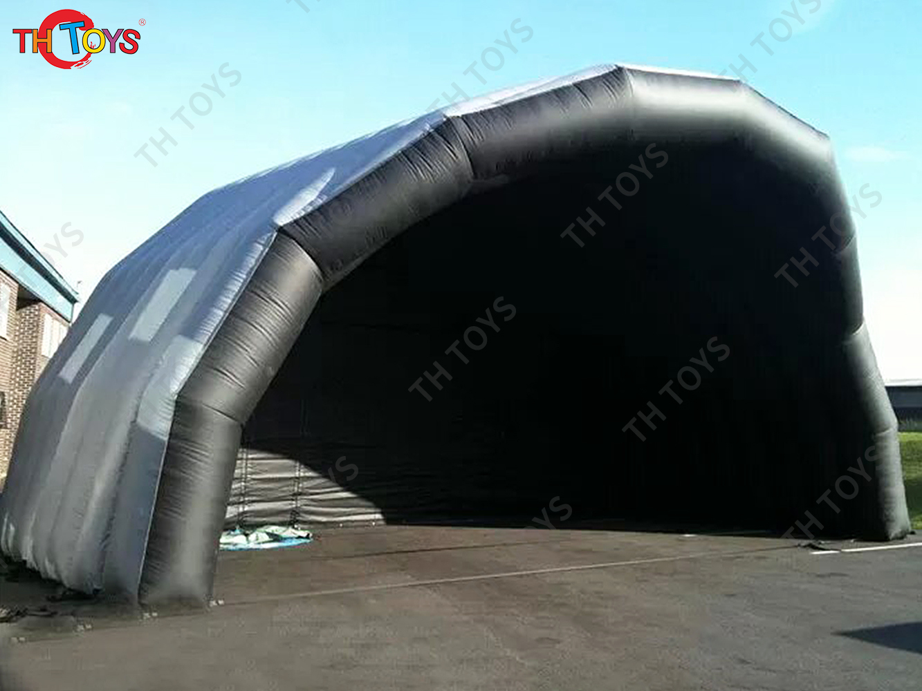 free air ship to door!Inflatable stage booth Music festival inflatable dj stage cover, custom inflatable stage cover tent