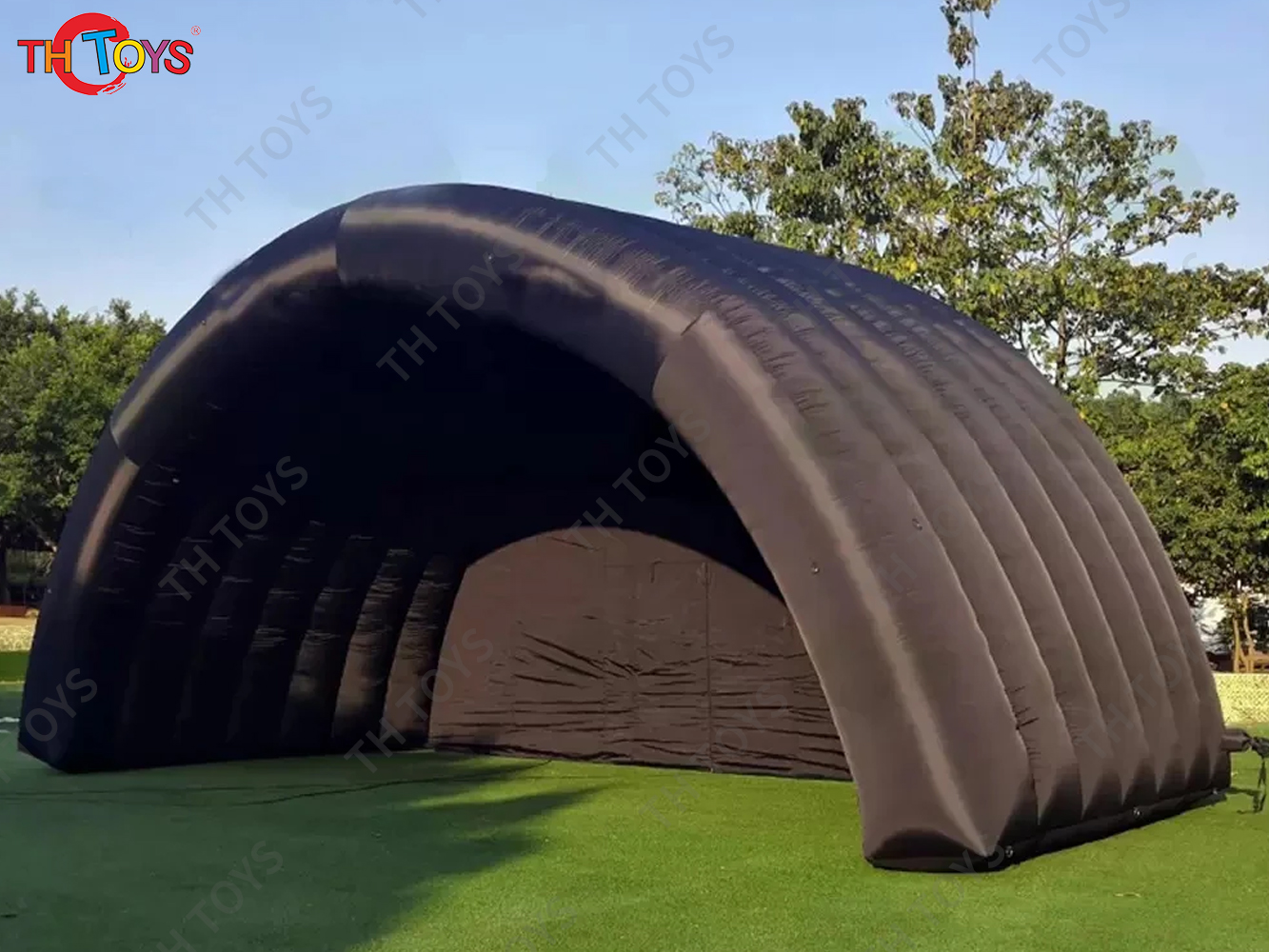 Inflatable stage booth Music festival inflatable dj stage cover, custom inflatable stage cover tent