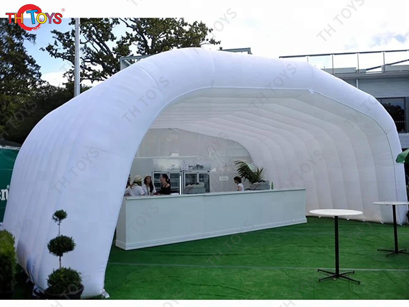 Inflatable stage booth Music festival inflatable dj stage cover, custom inflatable stage cover tent