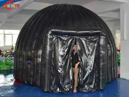 free shipping 4m or 6m or 8m outdoor bubble inflatable yurt tent inflatable igloo tent
