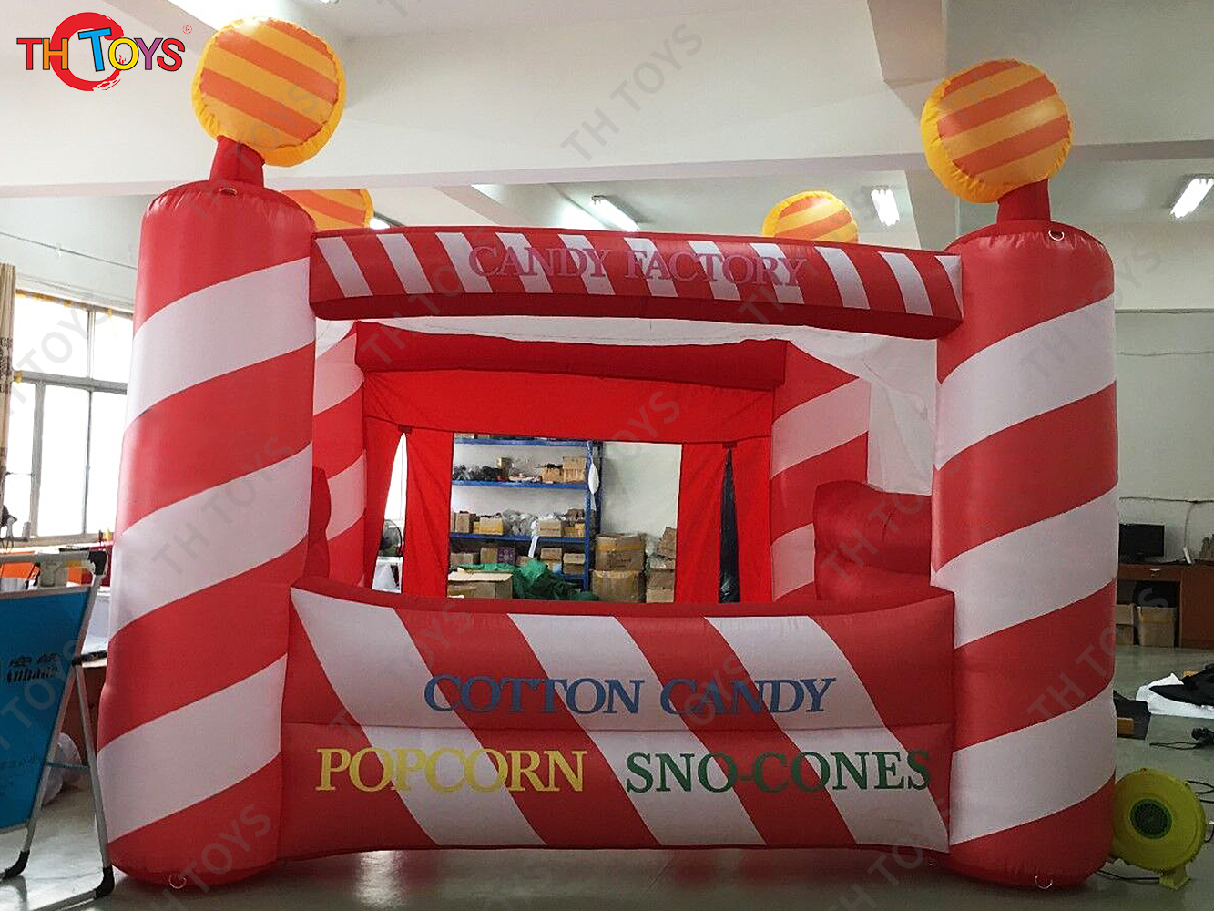 Commercial Inflatable Concession Stand Carnival Inflatable Treat Shop Food Popcorn Kettle Ice Cream Drink Bar Tent Booth