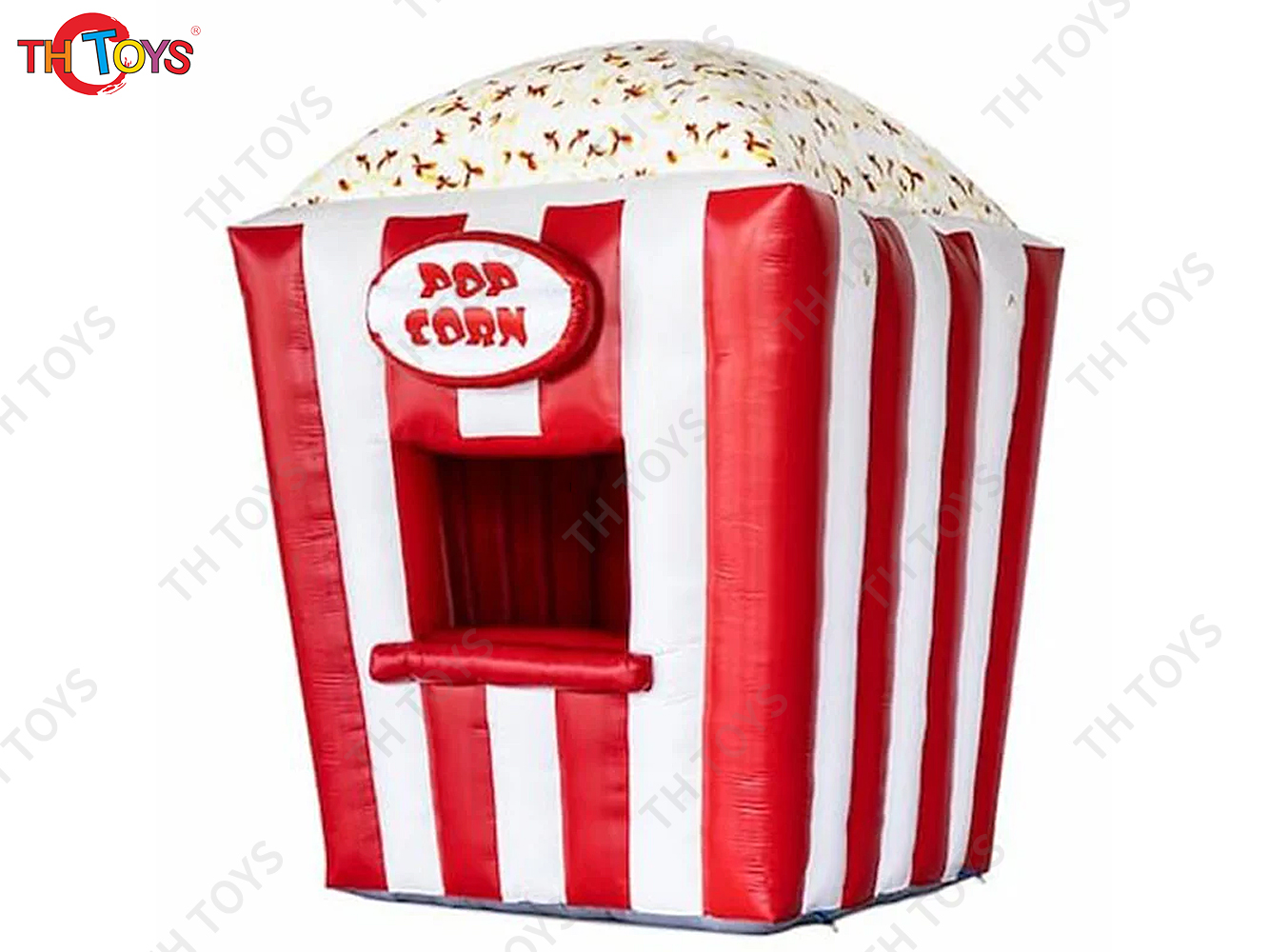 Free air shipping, Candy floss and pop corn inflatable tent store,new design inflatable pop corn booth