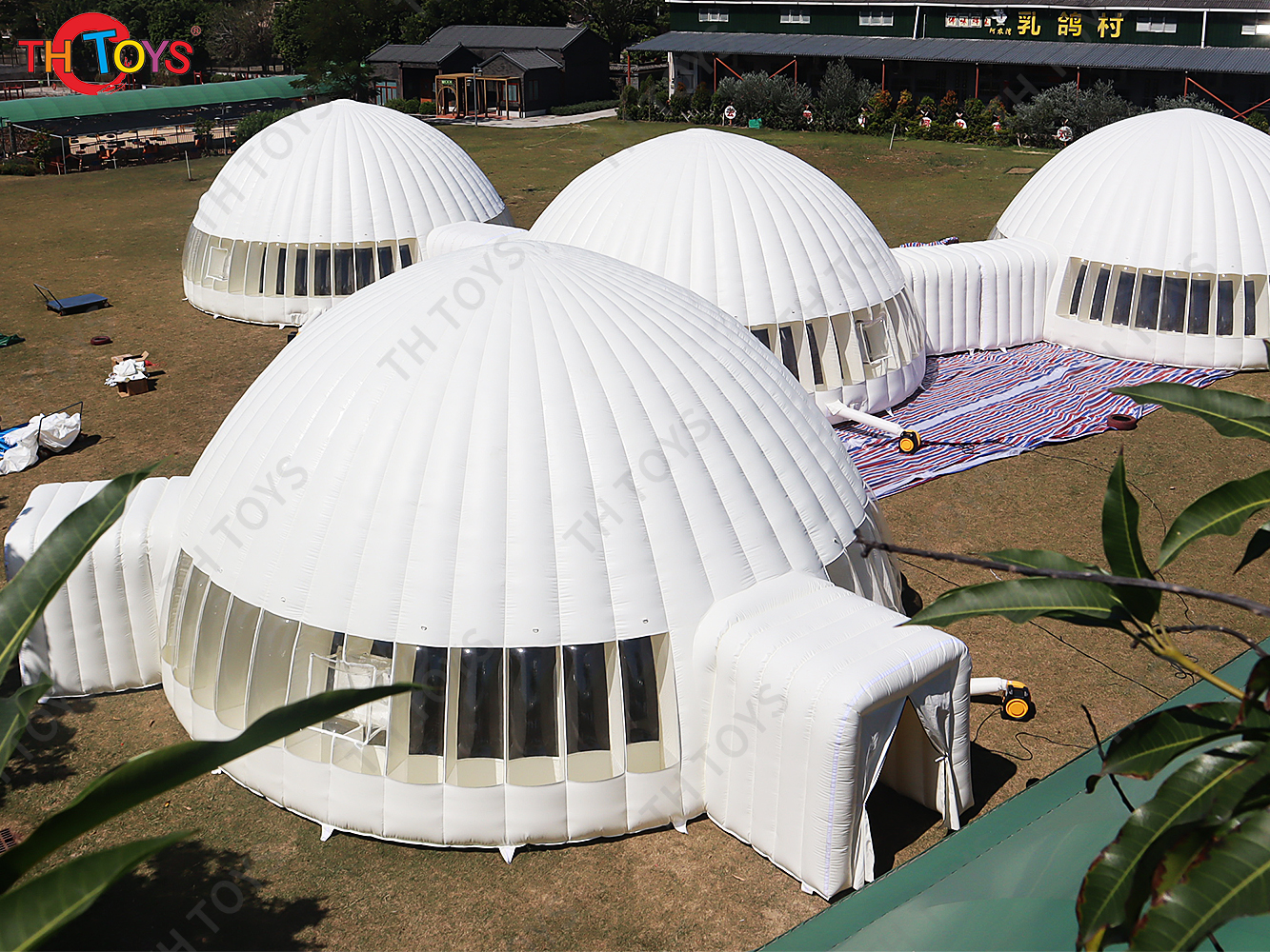 free ship to sea port,11m diameter giant Inflatable Dome Tent Outdoor White Igloo for Party Camping commercial marquee tent