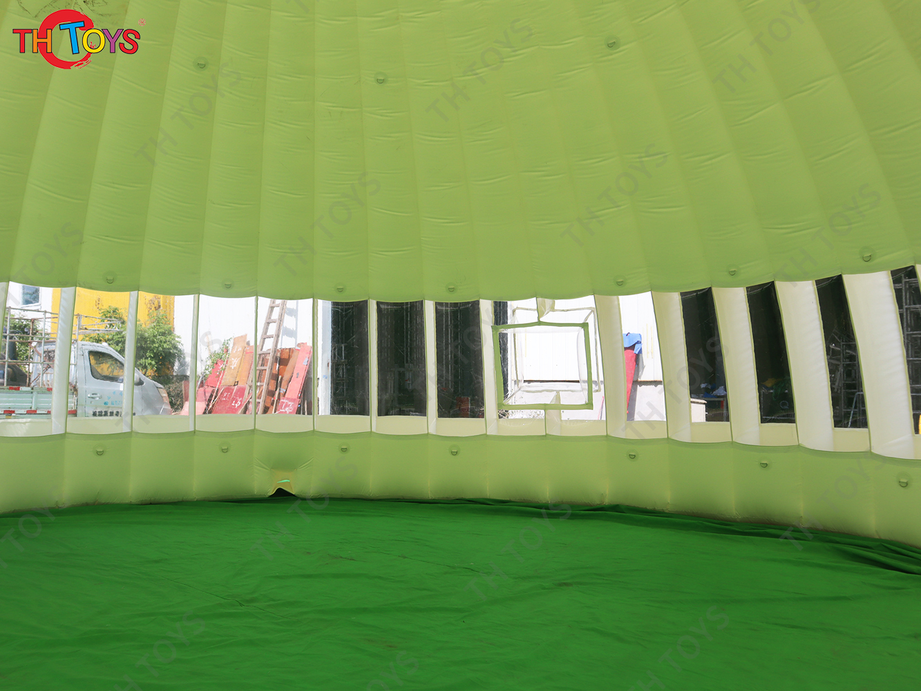 free ship to sea port,11m diameter giant Inflatable Dome Tent Outdoor White Igloo for Party Camping commercial marquee tent