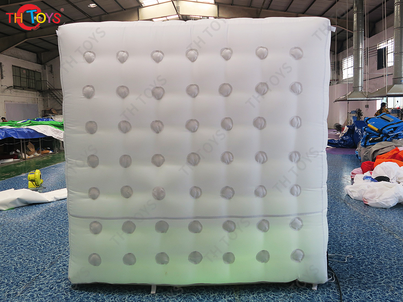 free air shipping 10*10ft White inflatable photo booth cube tent selfie photo booth for event, cheap inflatable tents