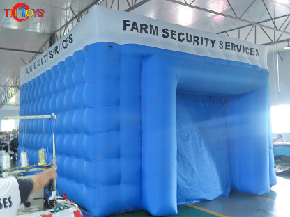 6x5x3.5mH Outdoor Activities Square Inflatable Cube Tent Commercial Nightclub Party Tents for sale