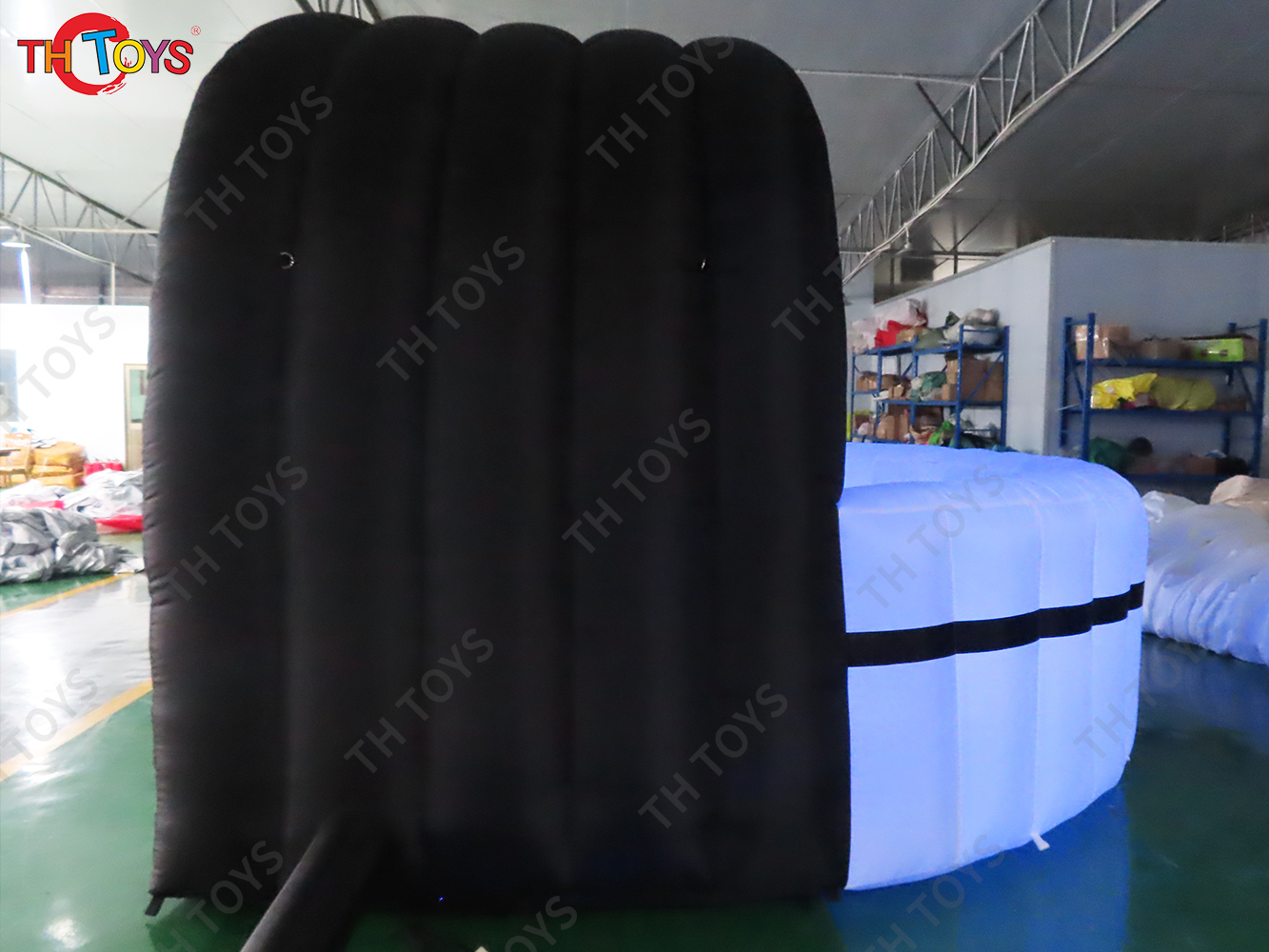 TH Free Shipping 4x4x3mH Portable Inflatable Reception Booth Carnival Snack Treat Booth Stand Tents Shop for Sale