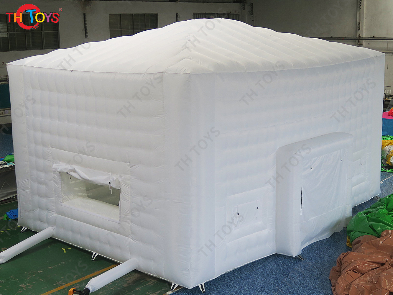 outdoor giant 6x6m/8x6m/10x8m inflatable cube tent,giant inflatable marquee,white inflatable wedding tent