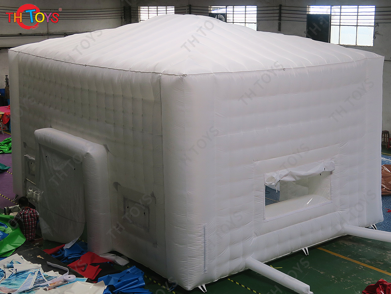 outdoor giant 6x6m/8x6m/10x8m inflatable cube tent,giant inflatable marquee,white inflatable wedding tent