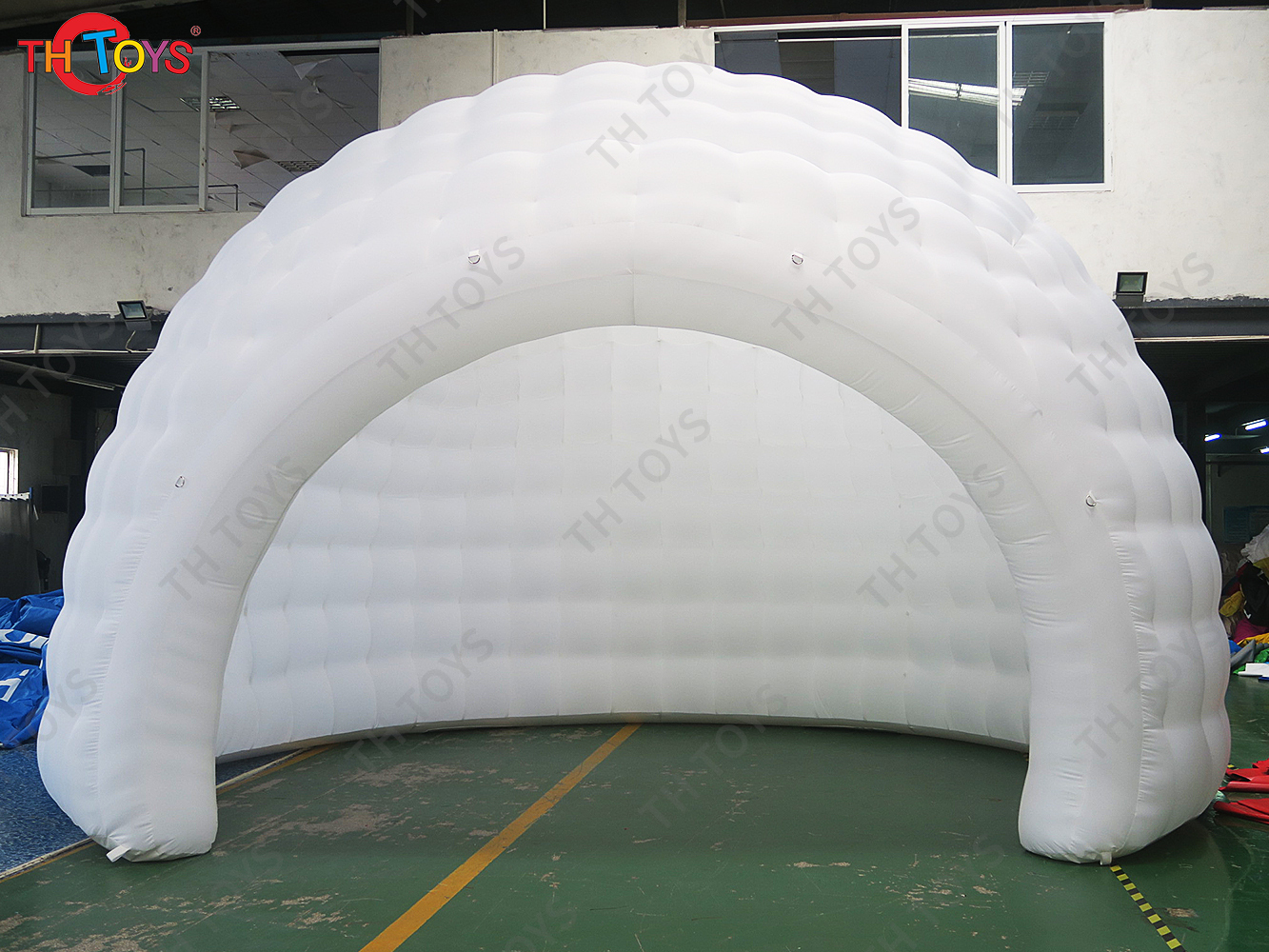 4M/5M/6M Dia Inflatable Stage Tent Dome Tent with Windows Concert Tents for sale