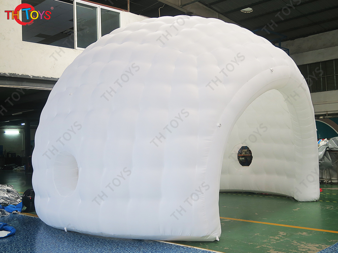 4M/5M/6M Dia Inflatable Stage Tent Dome Tent with Windows Concert Tents for sale